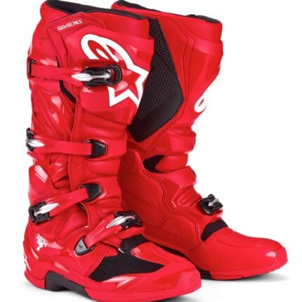 ALPINESTARS TECH 7 BOOTS BRIGHT RED