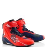 ALPINESTARS MM93 FASTER 4 SHOES RED FLUO