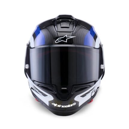ALPINESTARS SUPERTECH R10 ARIUS HELMET ECE06 DOT BLUE GLOSSY