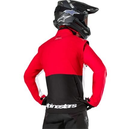 ALPINESTARS LITE-DURA SOFTSHELL JACKET BLACK BRIGHT RED