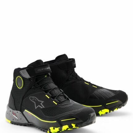 ALPINESTARS CR-X DRYSTAR RIDING SHOES BLACK DARK GRAY