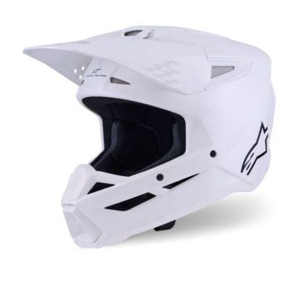 ALPINESTARS SM3 SOLID HELMET ECE06/DOT WHITE