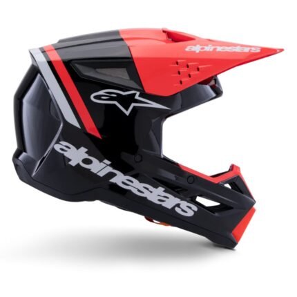 ALPINESTARS SM3 RADIUM HELMET ECE06/DOT BLACK RED