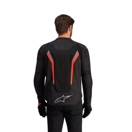 ALPINESTARS AST V3 AIR JACKET BLACK RED