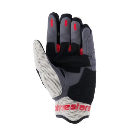 ALPINESTARS MOGRESS AIRFLOW GLOVES BLACK RED