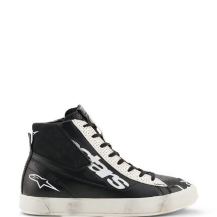 ALPINESTARS STATED FLAIR SHOES BLACK WHITE