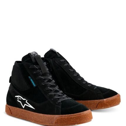 ALPINESTARS STATED WATERPROOF SHOES BLACK GUM