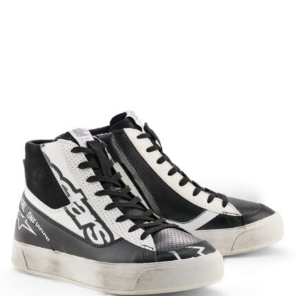 ALPINESTARS WOMEN STELLA STATED FLAIR SHOES BLACK WHITE