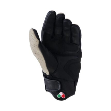ALPINESTARS MUSTANG V3 LEATHER GLOVES ALUMINIUM