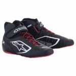 ALPINESTARS TECH-1 KX V2 SHOES BLACK RED FLUO