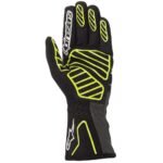 ALPINESTARS TECH-1 K V2 GLOVES BLACK YELLOW