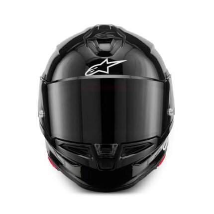 ALPINESTARS S-R7 SOLID HELMET ECE06/DOT BLACK GLOSSY