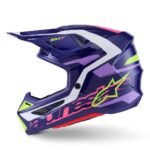 ALPINESTARS S-M7 DEED HELMET ECE06/DOT PURPLE