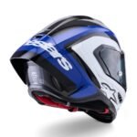 ALPINESTARS SUPERTECH R10 ARIUS HELMET ECE06 DOT BLUE GLOSSY