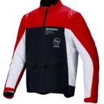 ALPINESTARS LITE-DURA SOFTSHELL JACKET BLACK BRIGHT RED