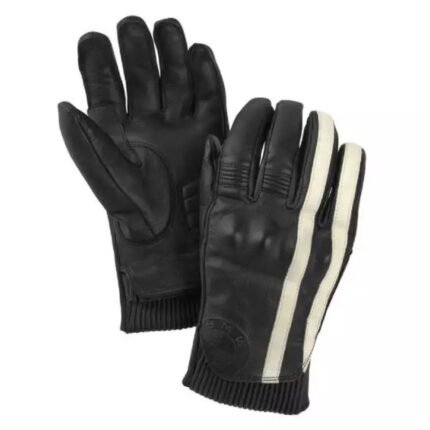 BMW MOTORCYCLE GLOVES LEHEL UNISEX BLACK WHITE