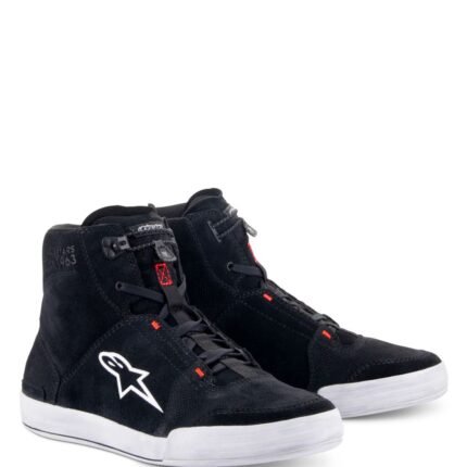ALPINESTARS CHROME SHOES BLACK COOL GREY