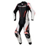 ALPINESTARS WOMEN STELLA GP-R7 LEATHER SUIT 2PIECE BLACK WHITE