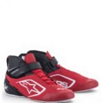 ALPINESTARS TECH-1 K V2 SHOES RED BLACK