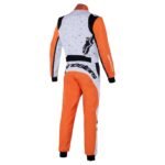 ALPINESTARS KMX-9 V3 GRAPHIC 6 SUIT WHITE ORANGE