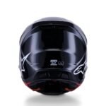 ALPINESTARS S-M7 SOLID HELMET ECE06/DOT BLACK GLOSSY