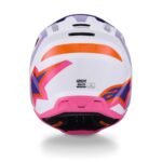 ALPINESTARS SM3 HEAT HELMET ECE06/DOT WHITE PURPLE