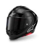 ALPINESTARS S-R7 ZEAL HELMET ECE06/DOT BLACK GLOSSY
