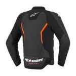 ALPINESTARS GP FORCE V2 LEATHER JACKET BLACK RED