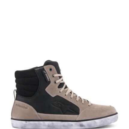 ALPINESTARS J-6 WATERPROOF SHOES BLACK FLINT WHITE