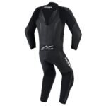 ALPINESTARS GP FORCE V2 LEATHER SUIT BLACK