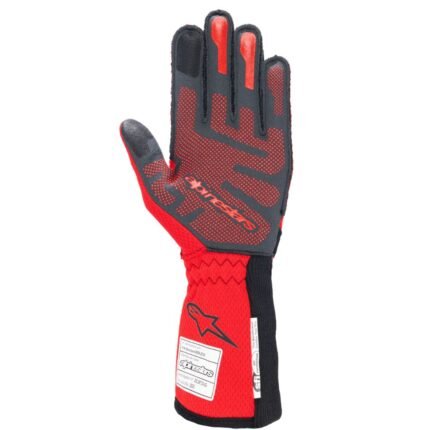 ALPINESTARS TECH-1 ZX V4 GLOVES RED BLACK