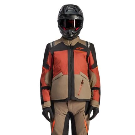 ALPINESTARS ANDES V4 DRYSTAR JACKET WALNUT MASTIC BLACK