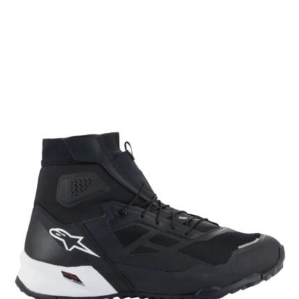 ALPINESTARS CR-1 SHOES BLACK WHITE