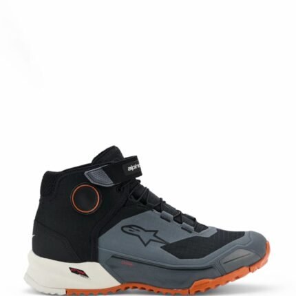 ALPINESTARS CR-X DRYSTAR RIDING SHOES BLACK DARK GRAY