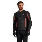 ALPINESTARS AST V3 AIR JACKET BLACK RED
