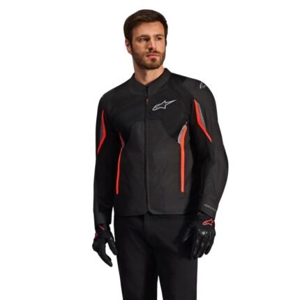 ALPINESTARS AST V3 AIR JACKET BLACK RED