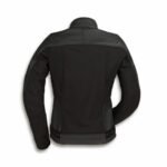DUCATI LEATHER-FABRIC JACKET LOGO C1 WOMAN