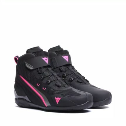 DAINESE HERIAN AIR SHOES WMN - BLACK/FLUO PINK