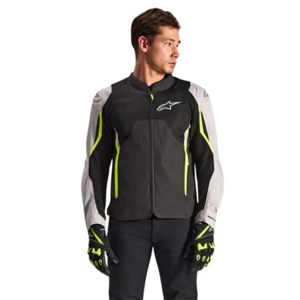 ALPINESTARS AST V3 AIR JACKET BLACK SILVER