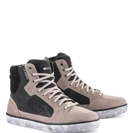 ALPINESTARS J-6 WATERPROOF SHOES BLACK FLINT WHITE