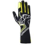 ALPINESTARS TECH-1 RACE V4 GLOVES BLACK YELLOW
