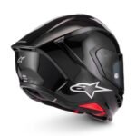ALPINESTARS S-R7 SOLID HELMET ECE06/DOT BLACK GLOSSY
