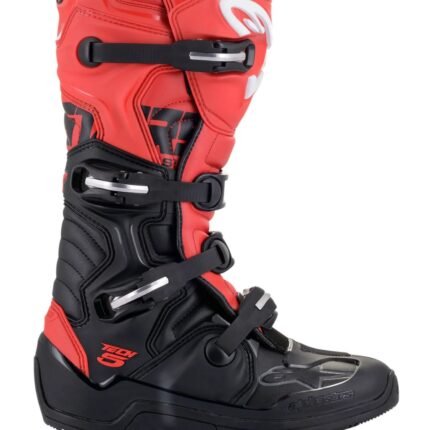 ALPINESTARS TECH 5 BOOTS BLACK RED