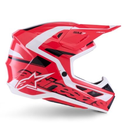 ALPINESTARS S-M7 DEED HELMET ECE06/DOT RED