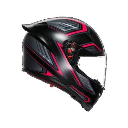 AGV K1 S SLING MATT BLACK/PINK FULL FACE MOTORCYCLE HELMET