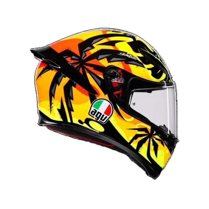AGV K1 BLACK/ORANGE FULL FACE MOTORCYCLE HELMET