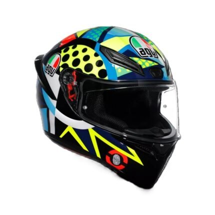 AGV K1 S ROSSI WINTER TEST 2020 - MOTORBIKE FULL FACE HELMET