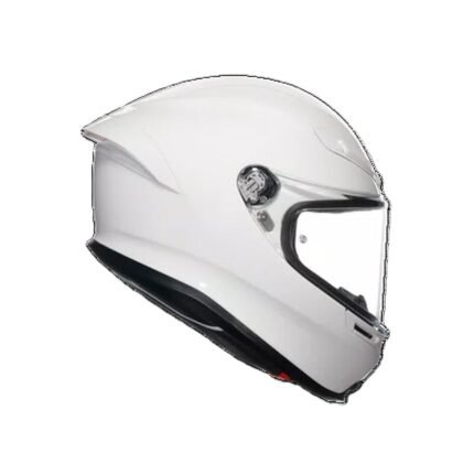 AGV K6 S WHITE MOTORBIKE FULL FACE HELMET DOT E2206