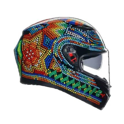 AGV K3 DOT E2206 ROSSI WINTER TEST 2018 FULL FACE HELMET
