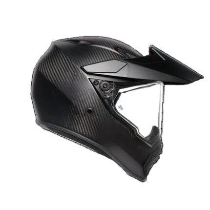 AGV AX9 MONO MATT CARBON - MOTORBIKE FULL FACE HELMET DOT (E2206)